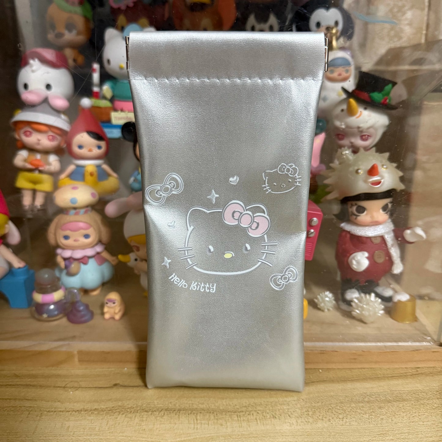 New Hello Kitty Organizer Bag Anime Cartoon Portable Makeup Bag Earphones Zero Wallet Lipstick Travel Storage Bag Accessory Gift