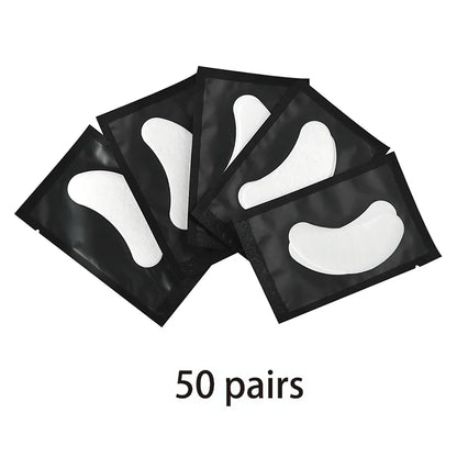 50/100pcs Eye Patches Eyelash Extension Under Eye Pads Makeup Eyelash Patches Tip Stickers Pads For Eyelash Extension Makeup