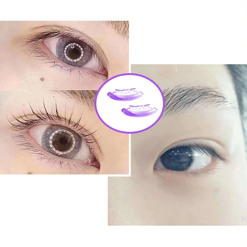 5 Pairs C Curl Silicone Lash Lift Pads Sticky Eyelash Perm Rods Shield – 3D Lash Curler Makeup Accessories