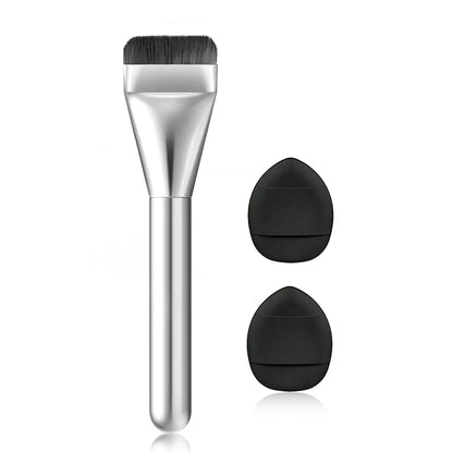 Ultra Thin Foundation Brush Lightweight and Thin Face Contour Brush Flat Contour Brush Blending Foundation Cream Makeup Brushes