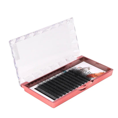 MARIA 3D W Shaped Soft Lash Extension Supplies 0.07 Eyelashes Wholesale Natural Makeup Easy Fan Y Clusters Private Label