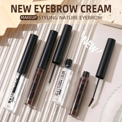 Makeup Eyebrow Gel Transparent Long Lasting Eyebrow Raincoat Repair Liquid Setting Brow Cream Waterproof Mascara Stereotype