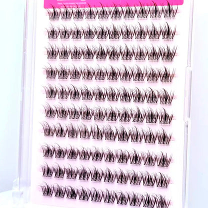 LONZUNIN Hot Sales Faux Mink Soft Wispy Fake Lashes 5D Fluffy No Glue Eyelashes