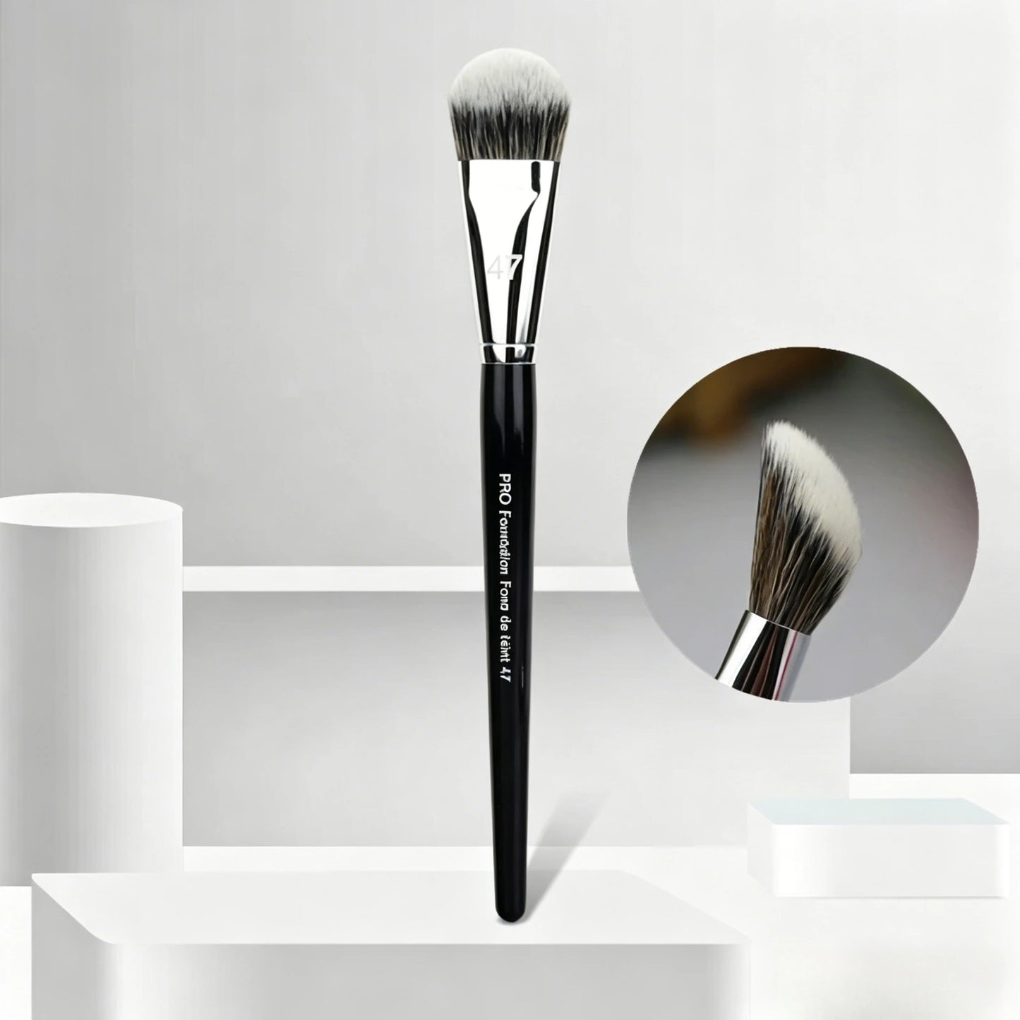 No.47 bevel angle foundation brush professional slope liquid foundation BB cream Makeup brush 1/3/5/10PCS