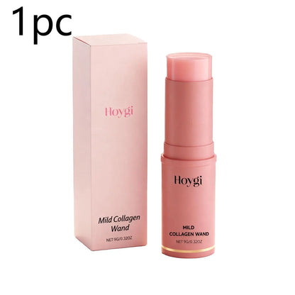 Collagen Pink Hydrating Stick  Deep Hydrating Facial Skin Multi-functional Pink Balm Stick Skin Care Korean Makeup Base Products