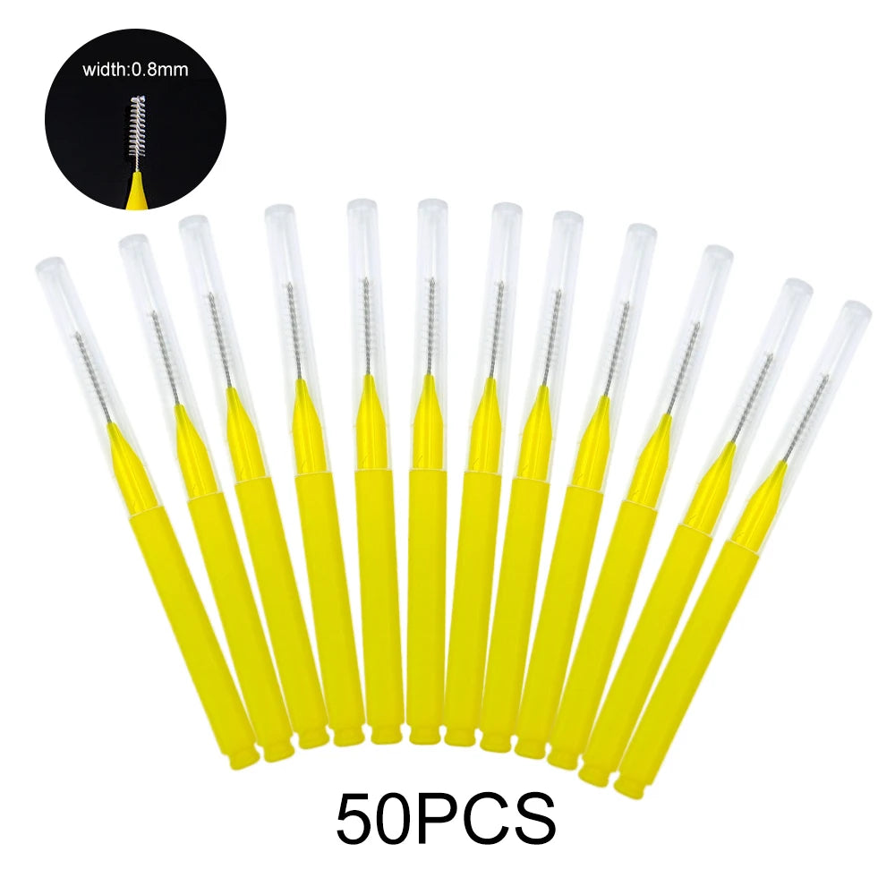 5/10/50PCS Mini Eyebrow Brush Brow Perm Brush Disposable Brow Lifting Brush Bendable Micro Eyelash Brush  Applicator Makeup Tool