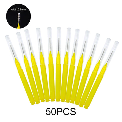 5/10/50PCS Mini Eyebrow Brush Brow Perm Brush Disposable Brow Lifting Brush Bendable Micro Eyelash Brush  Applicator Makeup Tool