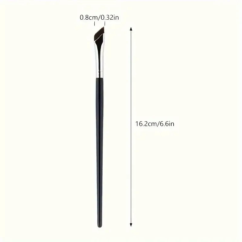 Eye Shadow Brush Ultra Thin Sickle Diagonal Makeup Brush Horizontal Silkworm Brush Eyebrow Brush