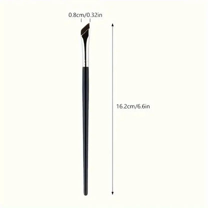 Eye Shadow Brush Ultra Thin Sickle Diagonal Makeup Brush Horizontal Silkworm Brush Eyebrow Brush