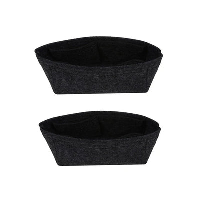 1/2pcs Trendy Felt Insert Bag Organizer Makeup Organizers Liner Perfect for Brand Women's Handbags Cosmetic Bags Bag Accesories