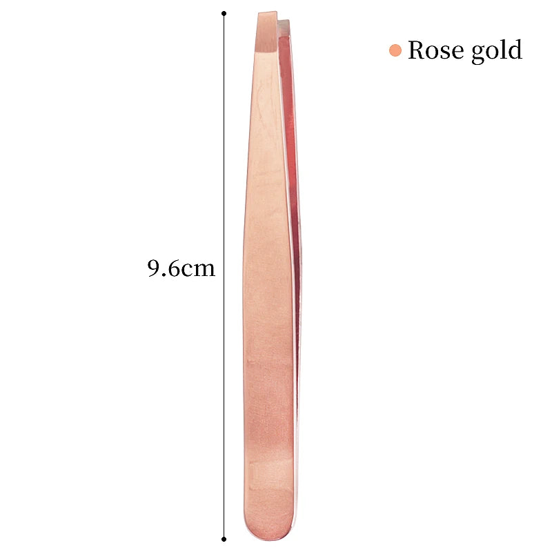 1 Pc Eyebrows Tweezers Trimmer Professional Beard Eyelash Brow Face Hair Removal Tweezer Beautfy Makeup Stainless Steel Tools