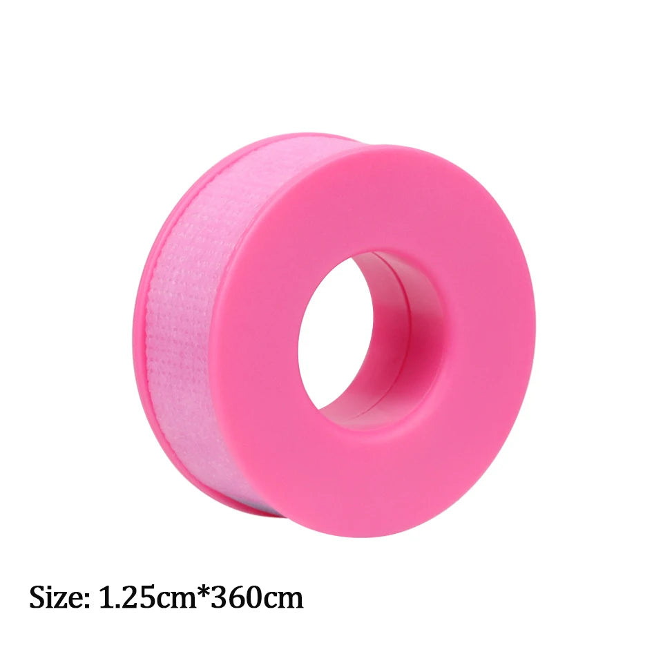 Non-Woven Silicone Gel Tape Sensitive Skin Color Tape Sticker Breathable Under Eye Patch Eyelash Extension Makeup Tools Supplies