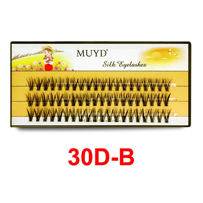 Super Bunch 20D/30D/40D/50D 60 Bundles Mink Eyelashes Extension Natural Volume Fake Lashes Individual Cluster Makeup Tools Cilia
