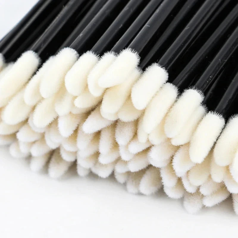 Wholesale 50/1000pcs Lip Brushes Applicators Eyelashes Brush Lipstick Brush Lip Gloss Applicator Wands Makeup Beauty Tool
