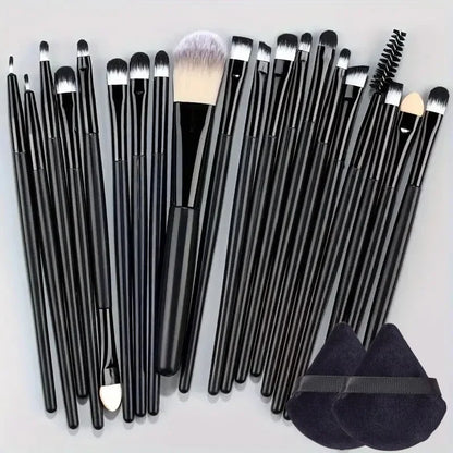 20Pcs Makeup Brush Set Eyeliner Brush Blending Brush Makeup Brushes for Cheeks Eye Cosmetic Foundation Brush Make Up Set 2035