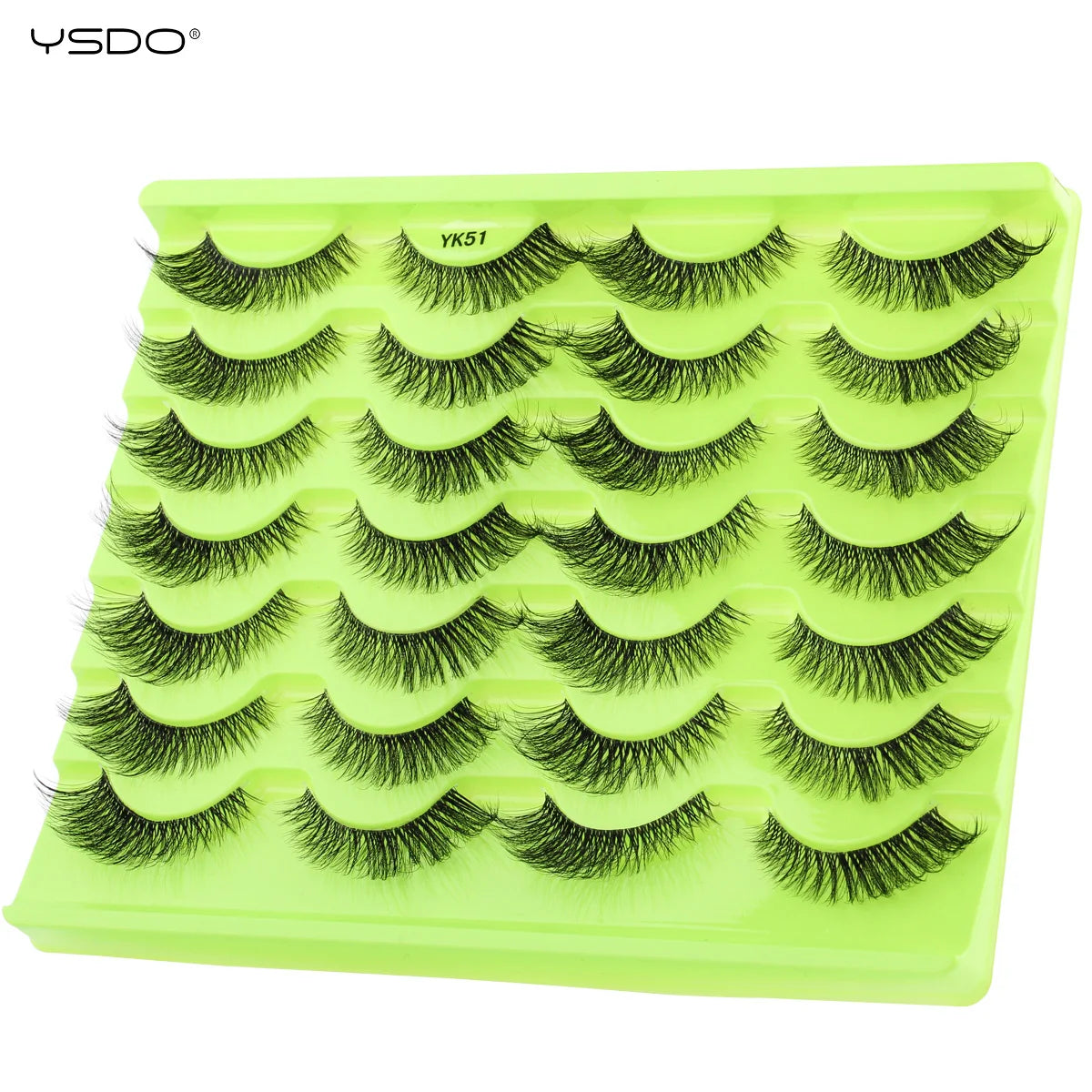 Half Eyelashes 5/10/14/20 Pairs Natural Faux Mink Lashes Cat Eye Lashes Wispy Fluffy Eyelash Extension Makeup Manga False Lashes