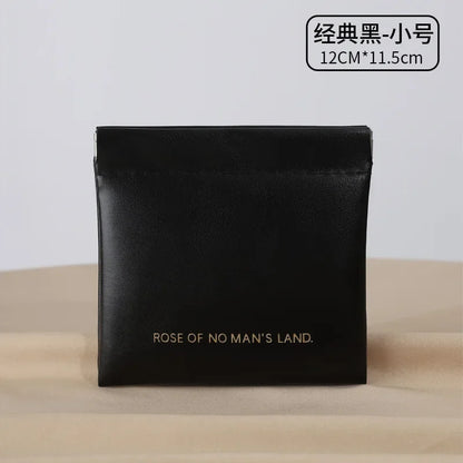 파우치 Simple Lipstick Makeup Storage Bag Women Fashion Portable Mini Key Jewelry Cosmetic Organizer Pouch Handbag Косметичка 2025