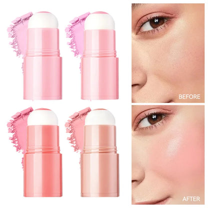 Life Girls Pink Two-Ball Sponge Applicator, Korean-Made, Applies Makeup Instantly, Low-Pigment Sponge Ball Applicator, Korean-Made, Modifies the Face to Create a Fairer Look, Thin and Delicate Sponge Ball Applicator Enhances