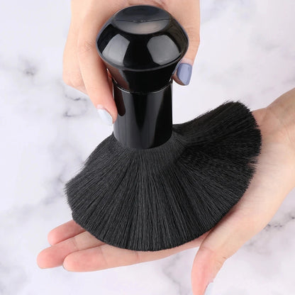 1PC Soft Neck Face Duster Barber Black Beard Brushes Hair Cleaning Hairbrush Salon Cutting Hairdressing Styling Makeup Tools