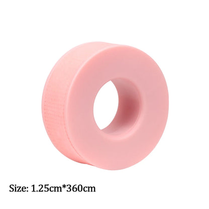 Non-Woven Silicone Gel Tape Sensitive Skin Color Tape Sticker Breathable Under Eye Patch Eyelash Extension Makeup Tools Supplies