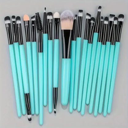 20Pcs Makeup Brush Set Eyeliner Brush Blending Brush Makeup Brushes for Cheeks Eye Cosmetic Foundation Brush Make Up Set 2035