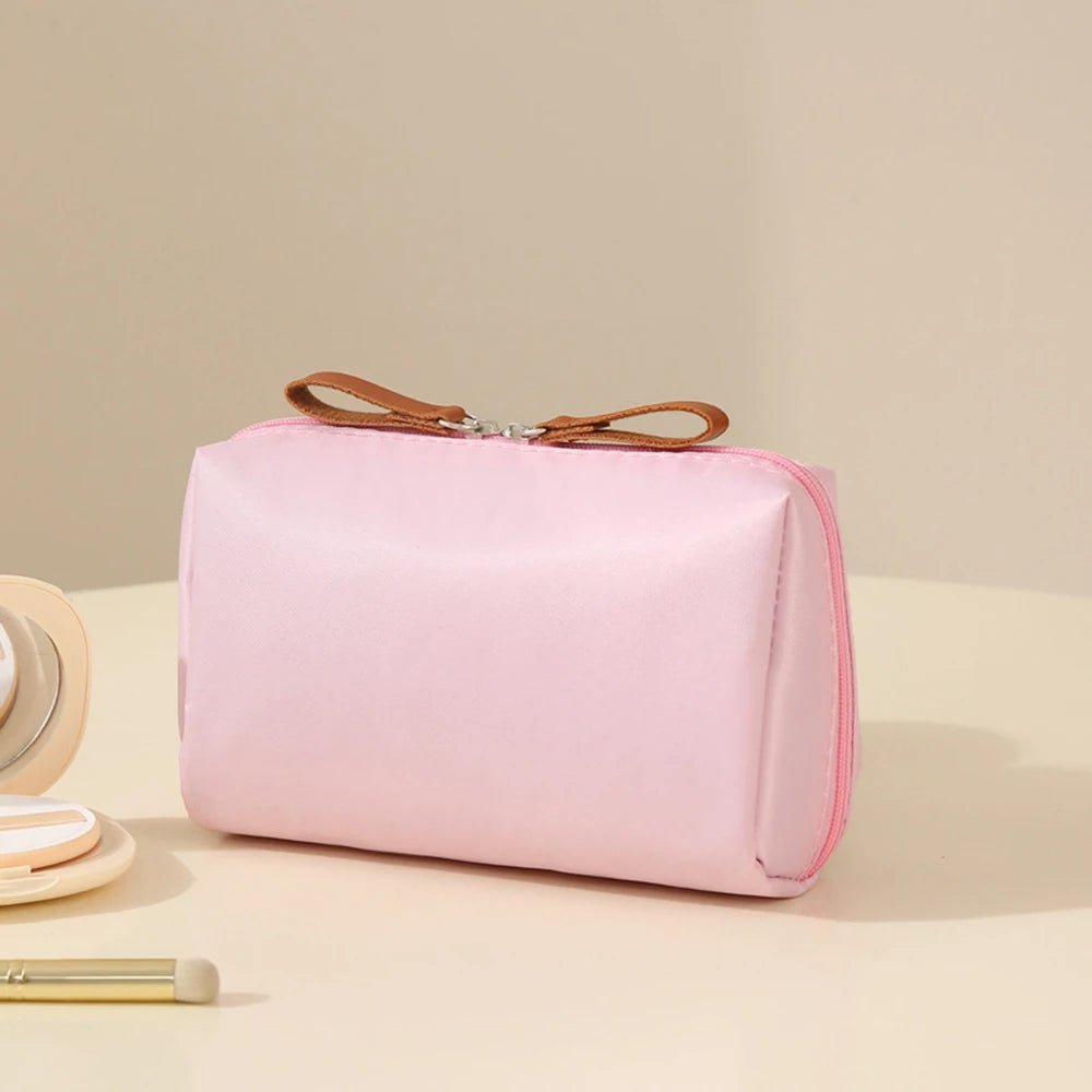 1pc Green/Pink/Blue Small Makeup Bag For Purse Portable Waterproof Cosmetic Bag Lipstick Bag Travel Makeup Pouch For Girls Women