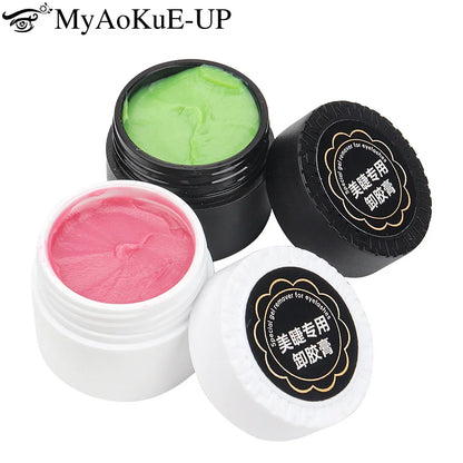 10g Eyelash Extension Gel Remover Lash Lifting Glue Remove Fruit Flavored Eyelashes Removal Cream Grafting Lashes Makeup Tools