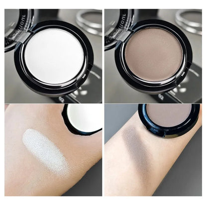 Matte Contour Palette for Daily Use, Easy to Blend Face Powder for Natural 3D Nose Cheek Highlight and Shading, Lasting Makeup