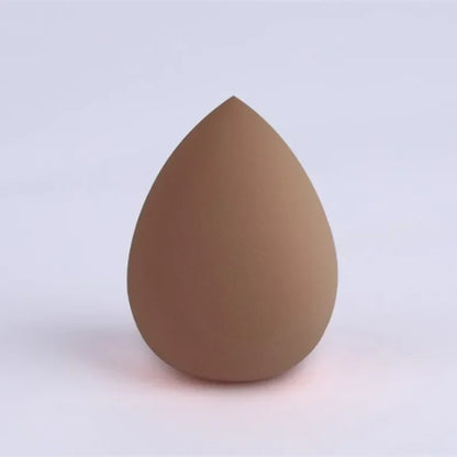1pc Empty Transparent Puffs Drying Box Storage Case Portable Sponge Stand Cosmetic Egg Shaped Rack Makeup Puff Holder