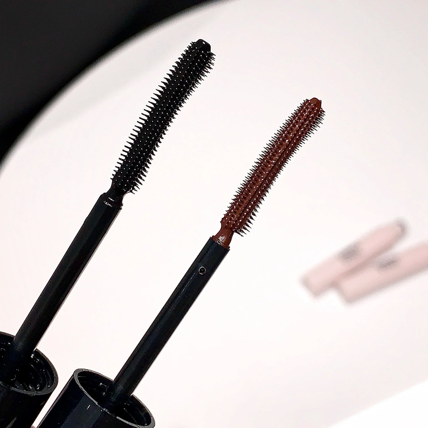 Black Brown Lash Eyelash Extension Mascara 3D Lengthening Natural Curling Eye Lashes Brush Beauty Makeup Long-wearing Mascara