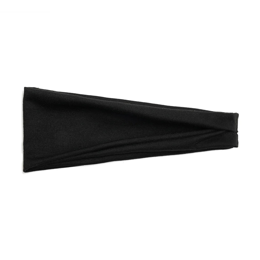Women Solid Color Wide Elastic Headband Adjustable Cotton Sport Yoga Hair Band Fashion Turban Makeup Hair Hoop Hair Accessories