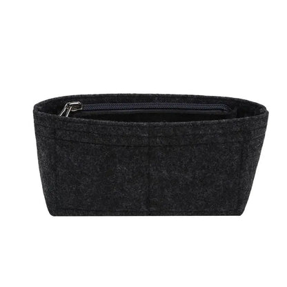 1/2pcs Trendy Felt Insert Bag Organizer Makeup Organizers Liner Perfect for Brand Women's Handbags Cosmetic Bags Bag Accesories