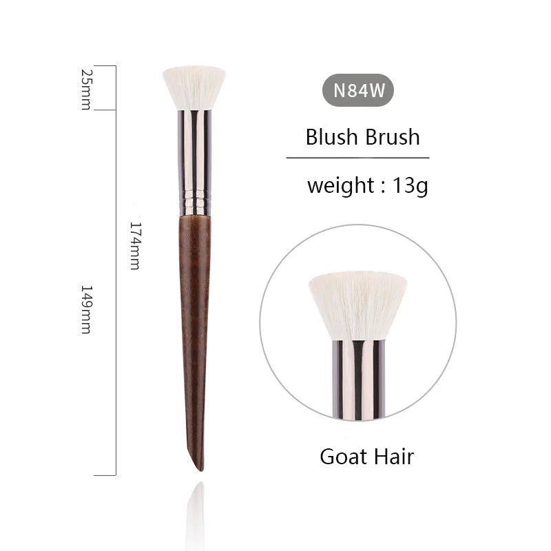 OVW Animal Hair Makeup Brush Complete Set 28PCS Lip Brushes Eyeshadow Brush Soft Makeup Brush Beauty Tools Smudge Brush Single