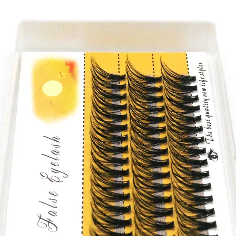 20D/30D Mink Eyelashes 1 Box/60 Bundles Natural Eyelash extension 3D Russia Individual Eyelash Cluster Makeup Tools Lashes Cilia