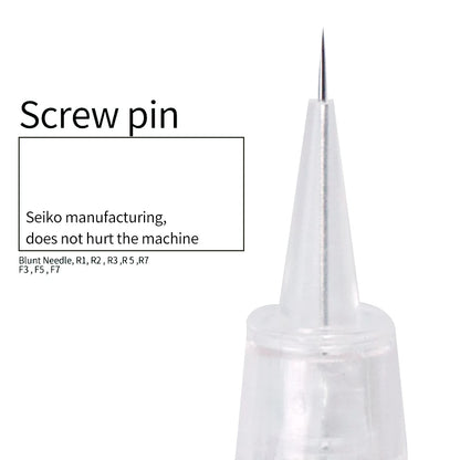 Tattoo Needles Disposable Sterilized Tattoo Needle For Eyebrow Eyeliner Makeup for Tattoo Machines Blunt R1 R2 R3 R5 R7 F3 F5 F7