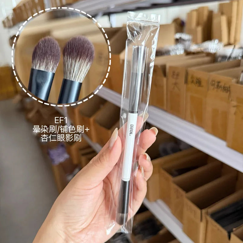 F1 F2 F3 F4 E6 EF1 Highlight Blush Makeup  Brush Ambient Soft Glow Blush Brush Soft Fiber Hair Fashion Face Cosmetic Brush