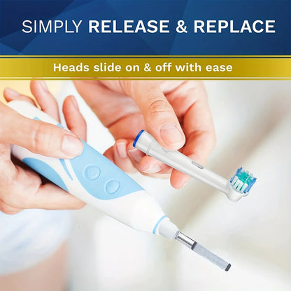 4pcs/12pcs/16pcs/20pcs Compatible With Oral-B Braun Replacement Toothbrush Heads - Professional Electric Toothbrush Heads
