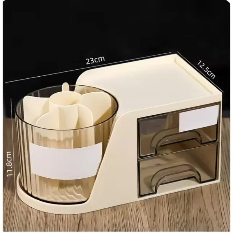 Nail Tool Storage Box Swab Container Nail Accessories Organizer Box Makeup Brush Holder Nail Art Pen Storage Box Nail Tool Stora
