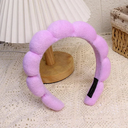 Fashion Sponge Headband For Women Hair Accessories Multifunction Head Band For Face Washing Makeup Removal Shower Hair Band