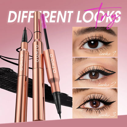 O.TWO.O Black Liquid Eyeliner Eye Make Up Super Waterproof Long Lasting Eye Liner Easy to Wear Eyes Makeup Cosmetics Tools