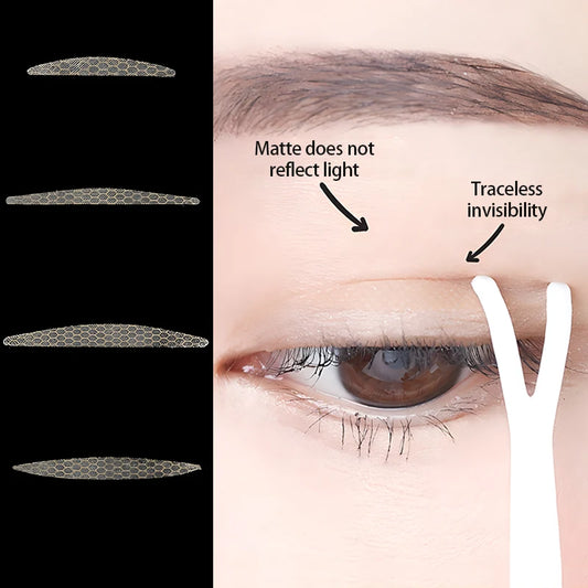 5Sheet/Pack Eyelid Tape Invisible Double Eyelid Sticker Eye Lift Self-adhesive Lace Paste Fold Eyelid Stripe Eyes Makeup Tools