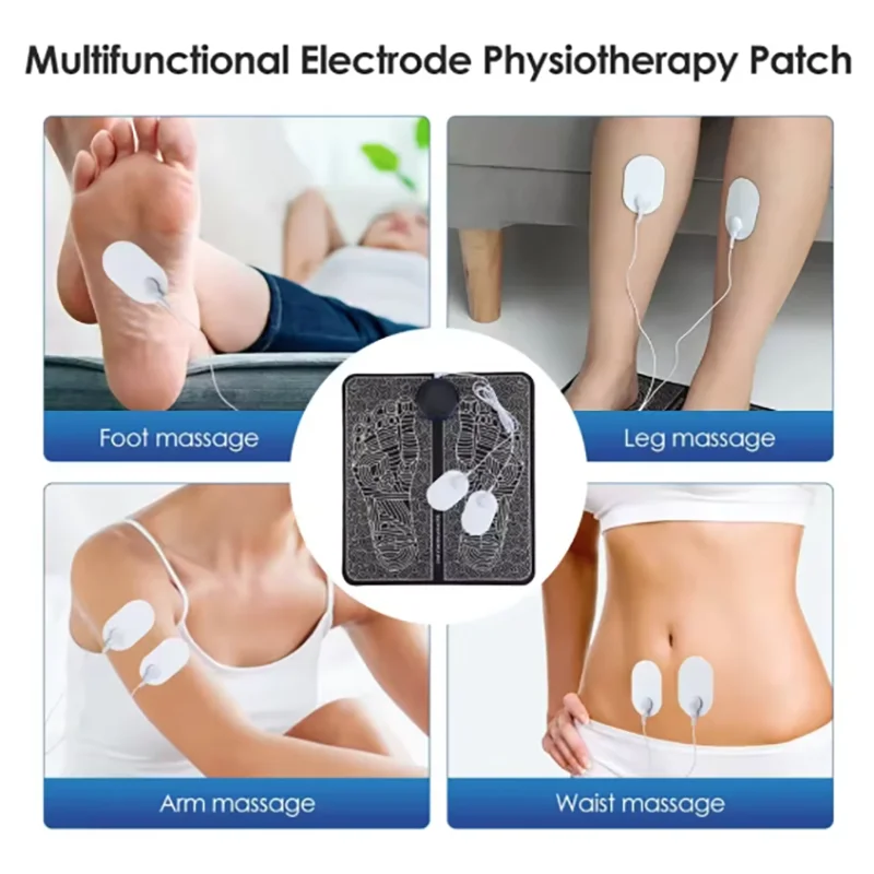Electric Foot Massager Pad Muscle Massage Relaxation Trainer For Massage Fitness Outdoor Sport Home Family Relax