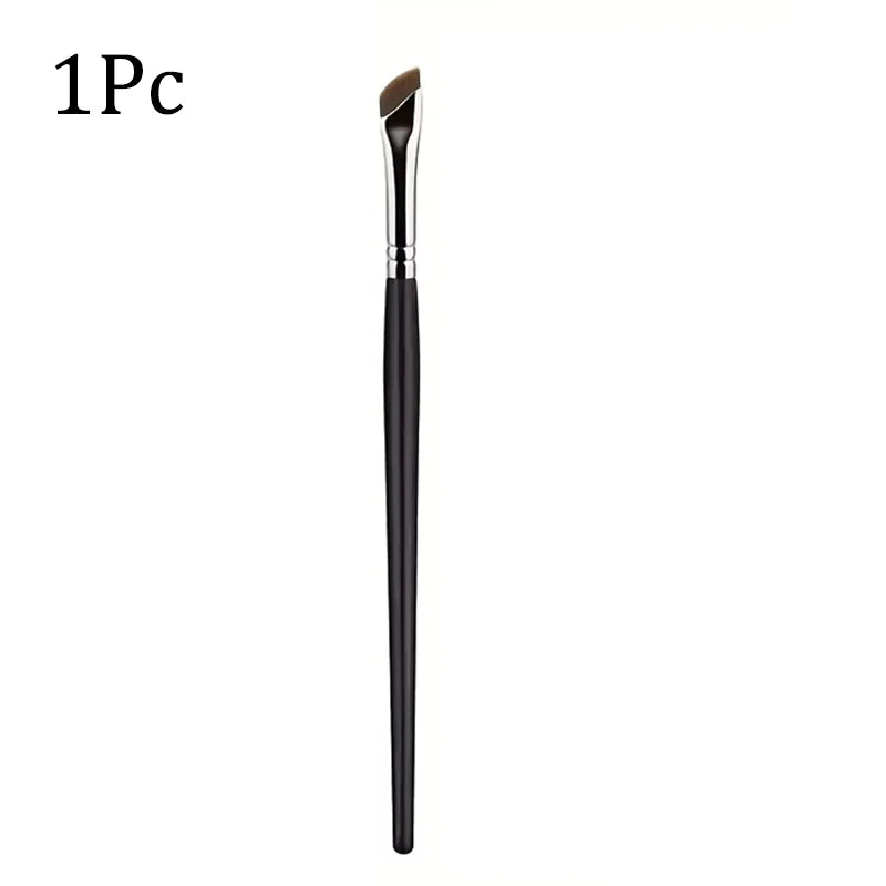 5/1pcs Sickle Eyeliner Brush Ultra Thin Oblique Angle Flat Head Eyebrow Brush Knife Edge Makeup Brush Liquid Eyeliner Brushes