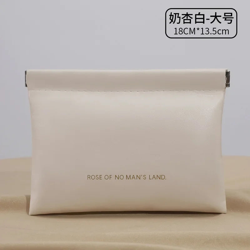 파우치 Simple Lipstick Makeup Storage Bag Women Fashion Portable Mini Key Jewelry Cosmetic Organizer Pouch Handbag Косметичка 2025