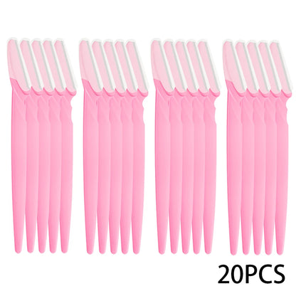 Eyebrow Razor Set Multipurpose Face Razors For Women and Men Dermaplaning Tool  Easy To Use Cutter Shaver Blades Makeup Tools
