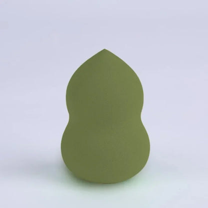 1pc Empty Transparent Puffs Drying Box Storage Case Portable Sponge Stand Cosmetic Egg Shaped Rack Makeup Puff Holder