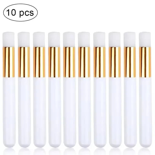 10/30/50pcs Eyelash Cleaning Brush Lash Shampoo Brush for Eyelash Extensions Peel Off Nose Pore Blackhead Remover Makeup Tools