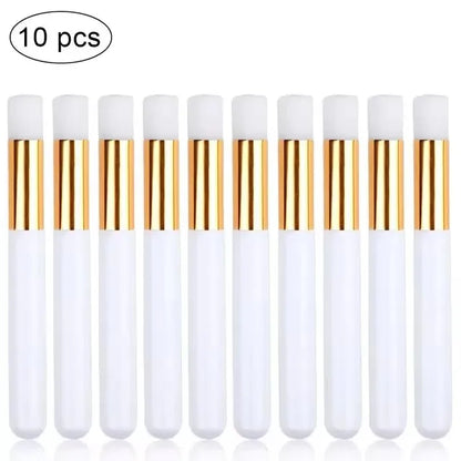 10/30/50pcs Eyelash Cleaning Brush Lash Shampoo Brush for Eyelash Extensions Peel Off Nose Pore Blackhead Remover Makeup Tools
