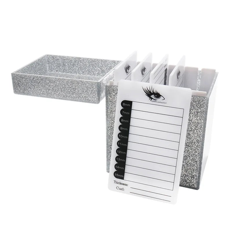 5/10 Layers False Lashes Storage Box Display Stand Organizer Boxes Eyelash Extension Glue Pallet Eyelashes Lifting Makeup Tool