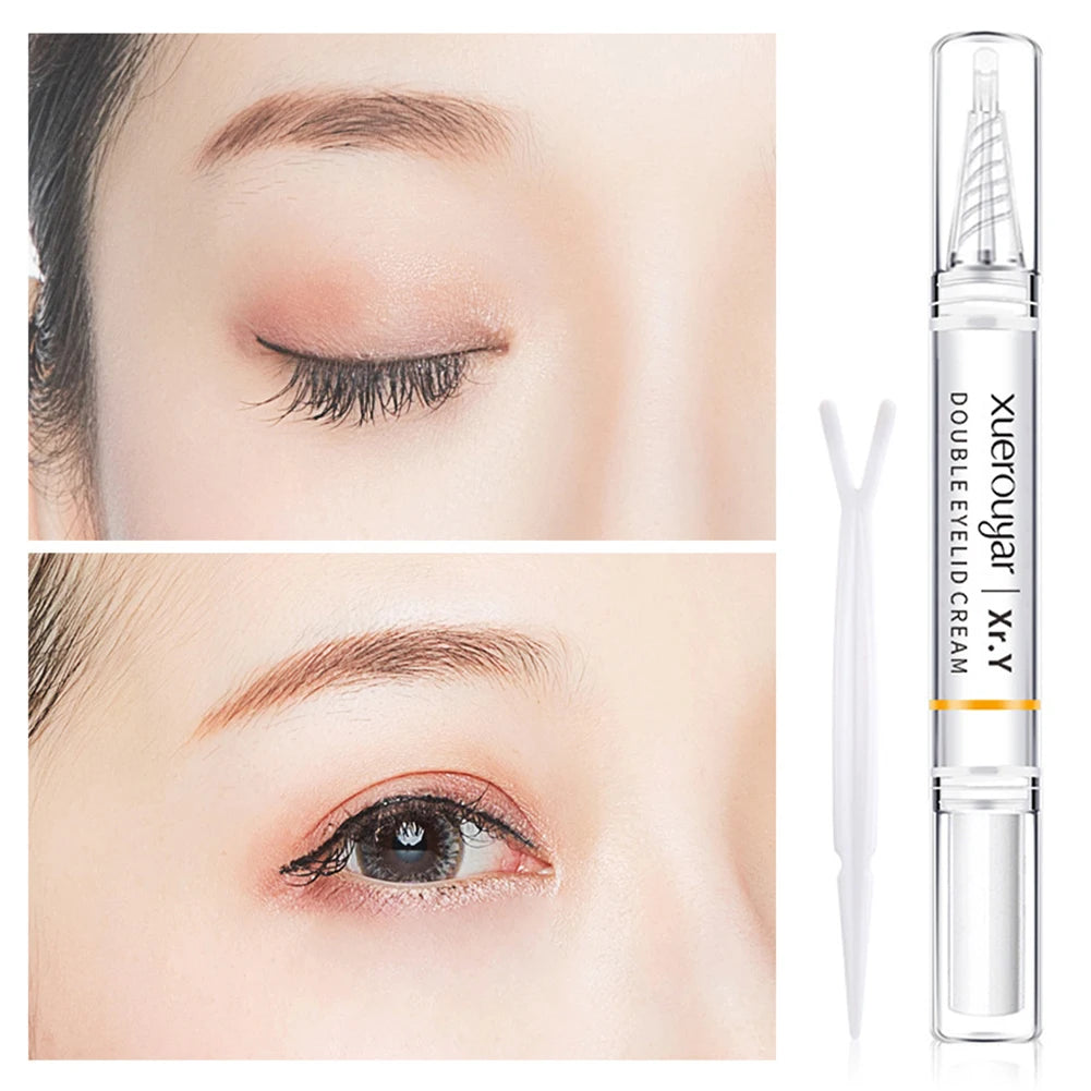 Double Eyelid Setting Cream Long Waterproof Quick Dry Double Eyelid Shaping Lift Cream Long Lasting Firming Makeup Supplies